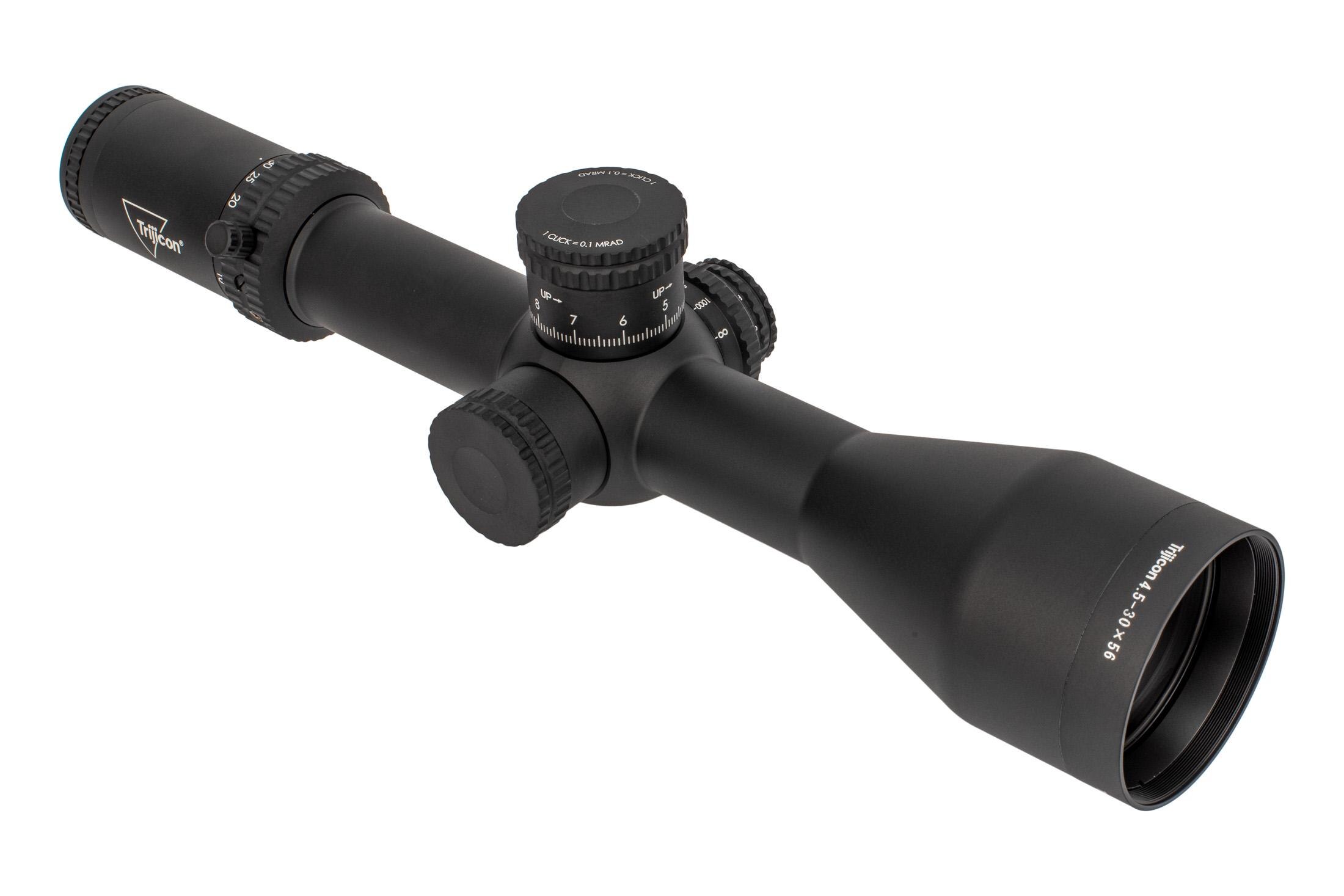 Trijicon Tenmile 4.530x56 FFP LongRange Rifle Scope Red/Green MRAD Precision Tree Reticle